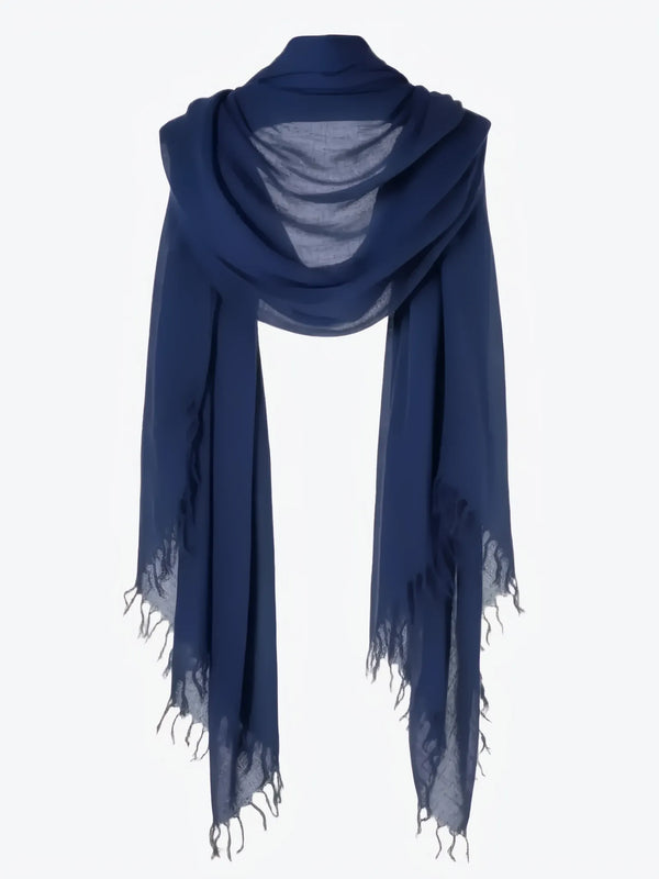 Chan Luu Chan Luu Cashmere and Silk Scarves in Blue - Accessories | Queen Anna House of Fashion Women's Luxury Fashion