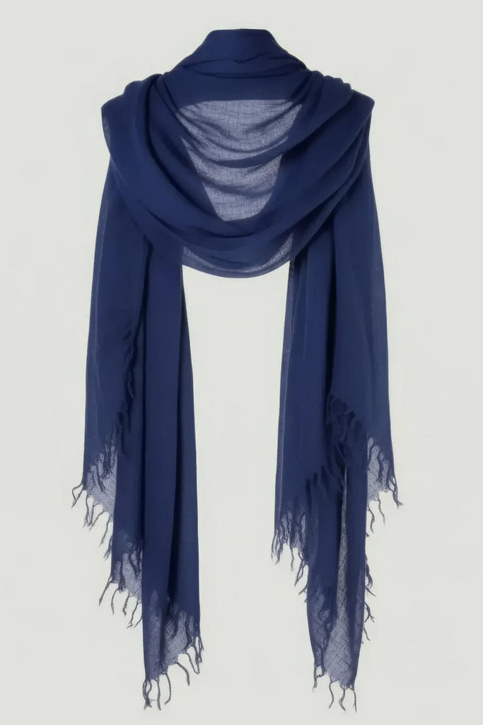 Chan Luu Chan Luu Cashmere and Silk Scarves in Blue - Accessories | Queen Anna House of Fashion Women's Luxury Fashion