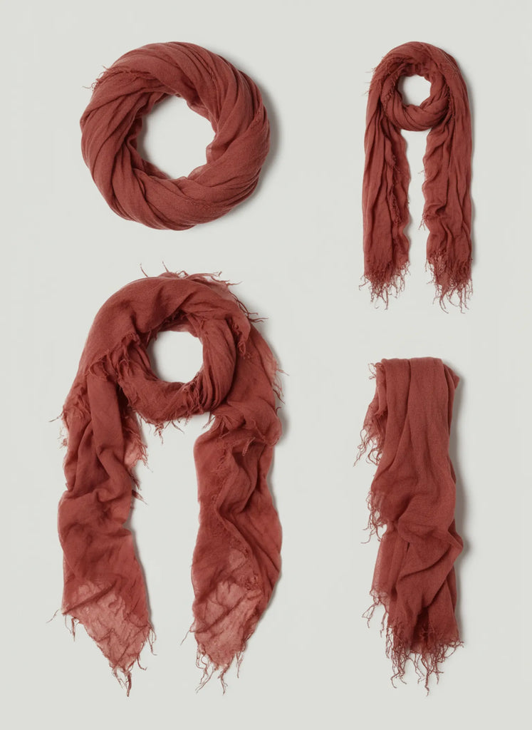 Chan Luu Chan Luu Cashmere and Silk Scarves in Blue - Accessories | Queen Anna House of Fashion Women's Luxury Fashion