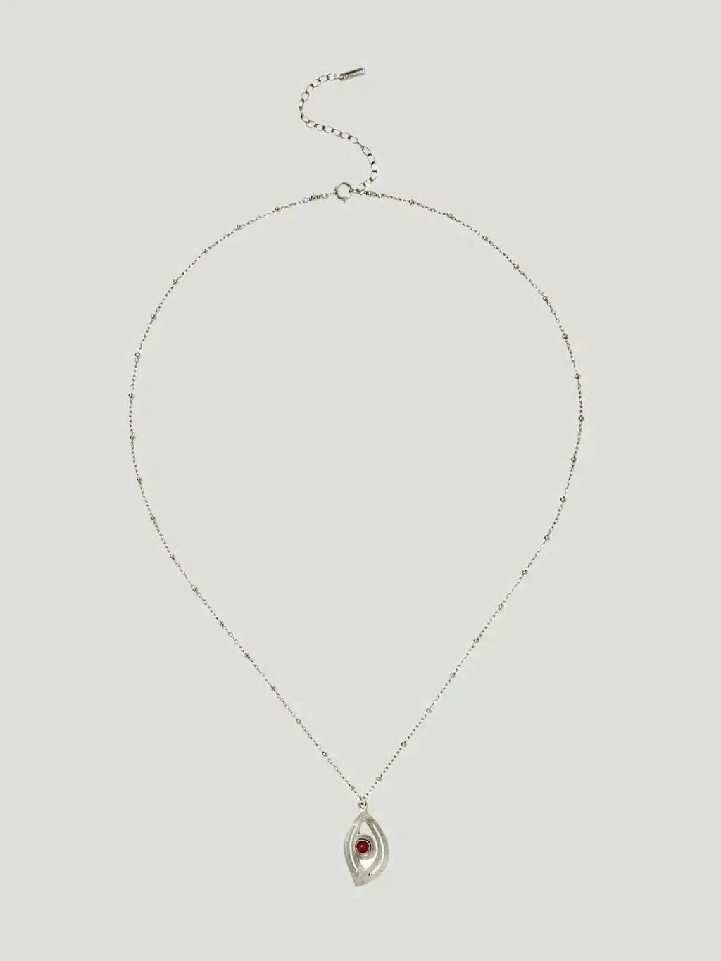 Chan Luu Chan Luu Gemstone Evil Eye Necklace in RED JASPER - Jewelry | Queen Anna House of Fashion Women's Luxury Fashion