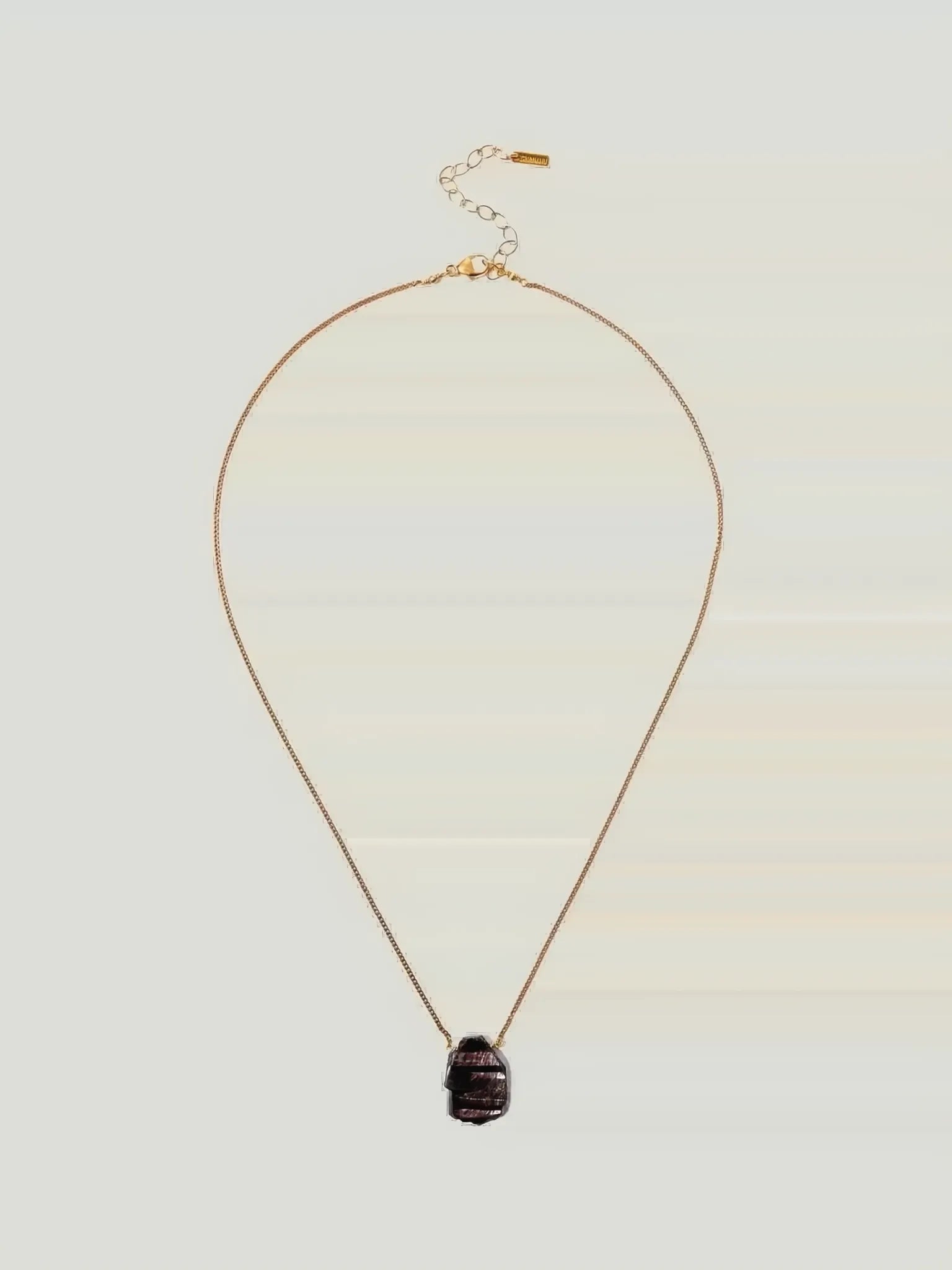 Chan Luu Chan Luu Gemstone Pendant Necklace in CHOCOLATE MOONSTONE - Jewelry | Queen Anna House of Fashion Women's Luxury Fashion