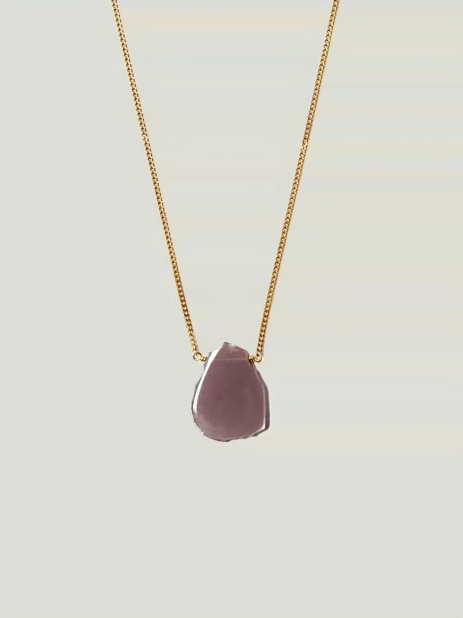 Chan Luu Chan Luu Gemstone Pendant Necklace in CHOCOLATE MOONSTONE - Jewelry | Queen Anna House of Fashion Women's Luxury Fashion