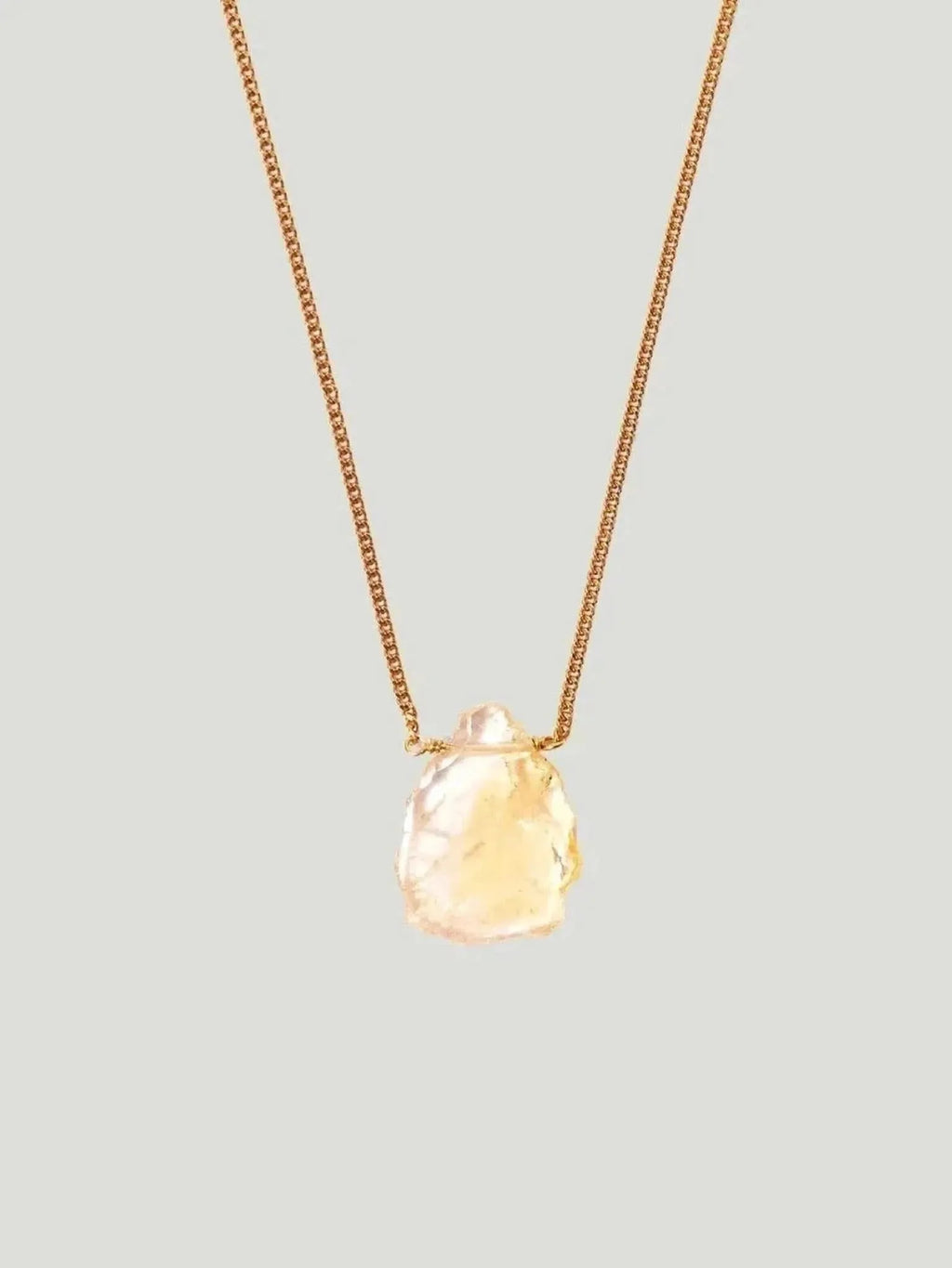 Chan Luu Chan Luu Gemstone Pendant Necklace in CHOCOLATE MOONSTONE - Jewelry | Queen Anna House of Fashion Women's Luxury Fashion