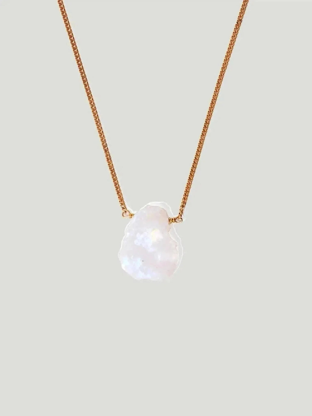 Chan Luu Chan Luu Gemstone Pendant Necklace in CHOCOLATE MOONSTONE - Jewelry | Queen Anna House of Fashion Women's Luxury Fashion