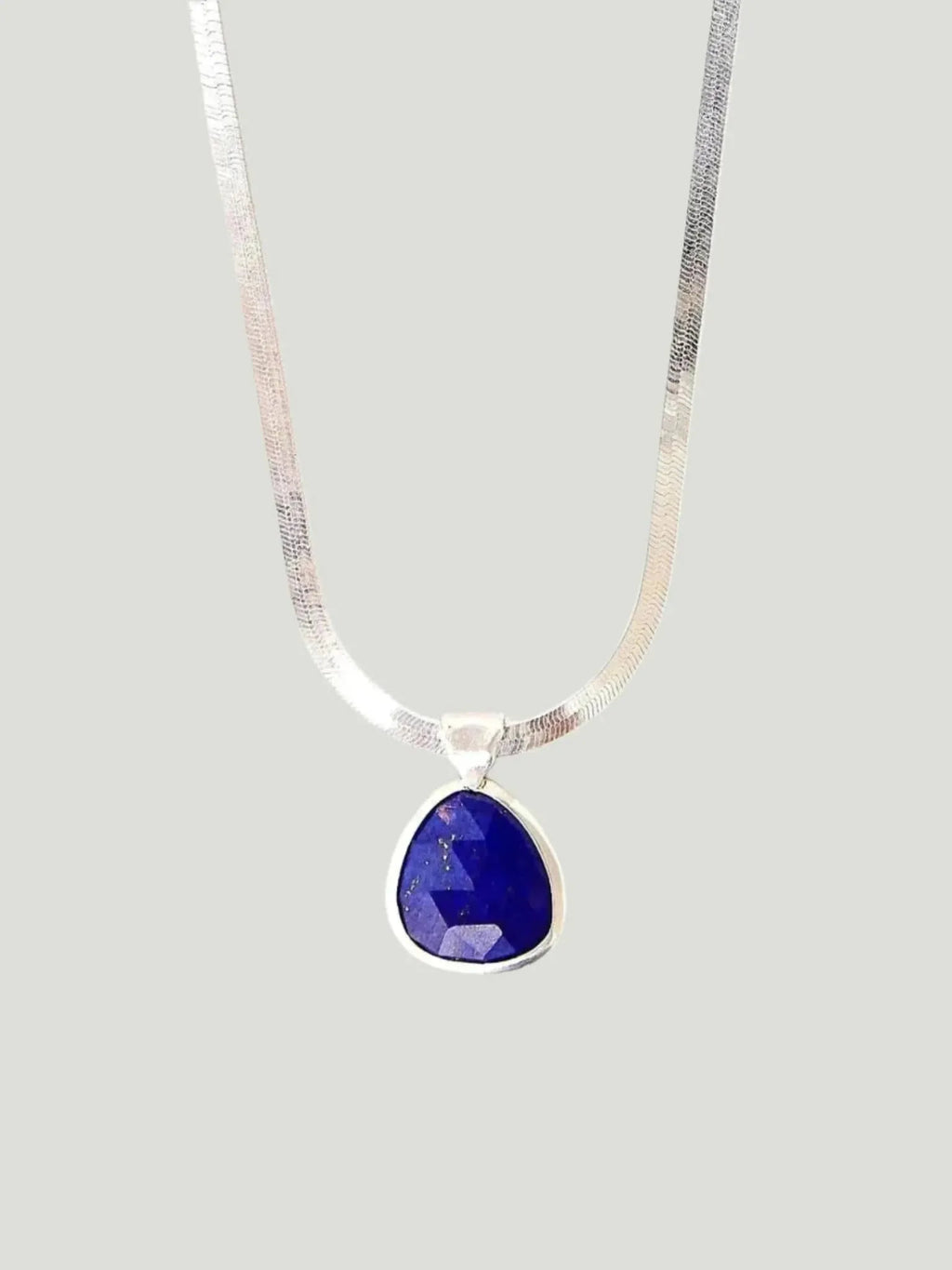 Chan Luu Chan Luu Herringbone Pendant Necklace in LAPIS - Jewelry | Queen Anna House of Fashion Women's Luxury Fashion