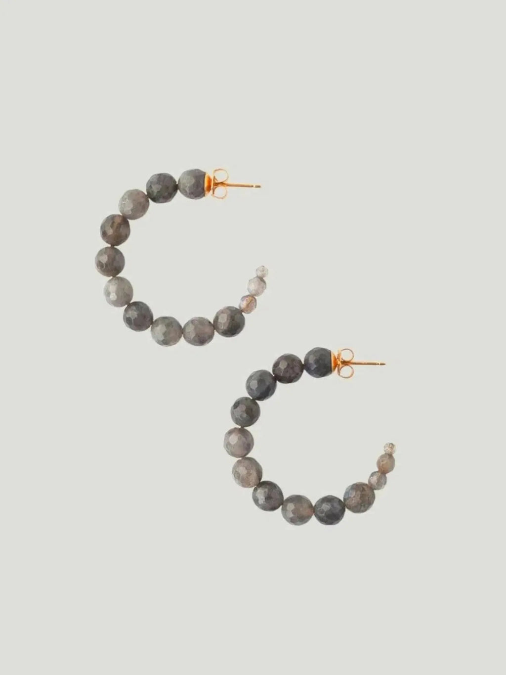 Chan Luu Chan Luu Medium Gemstone Hoop Earrings in SMALL - Jewelry | Queen Anna House of Fashion Women's Luxury Fashion