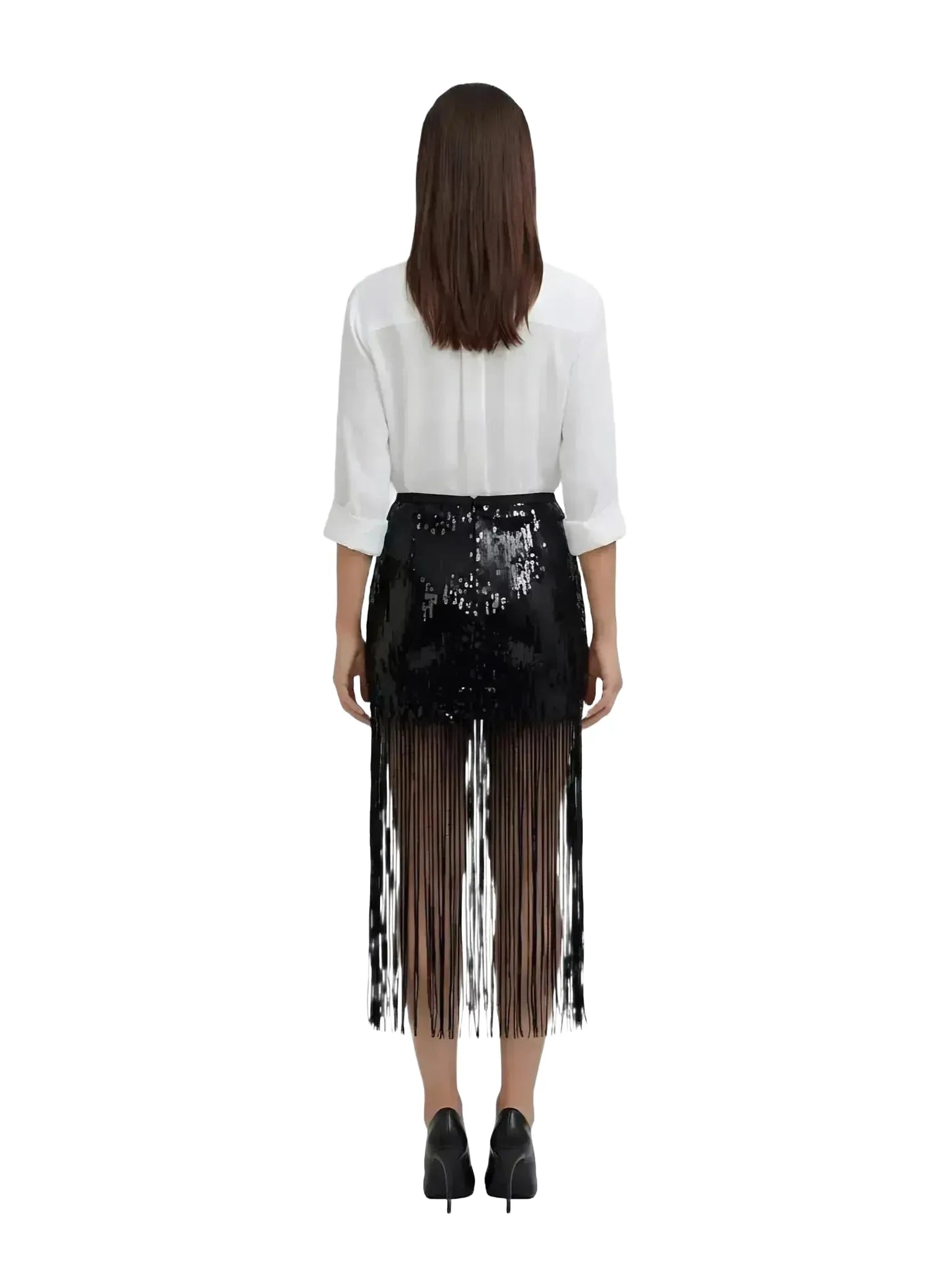 Chloe Kristyn Alexandra Sequin Skirt - Queen Anna House of Fashion