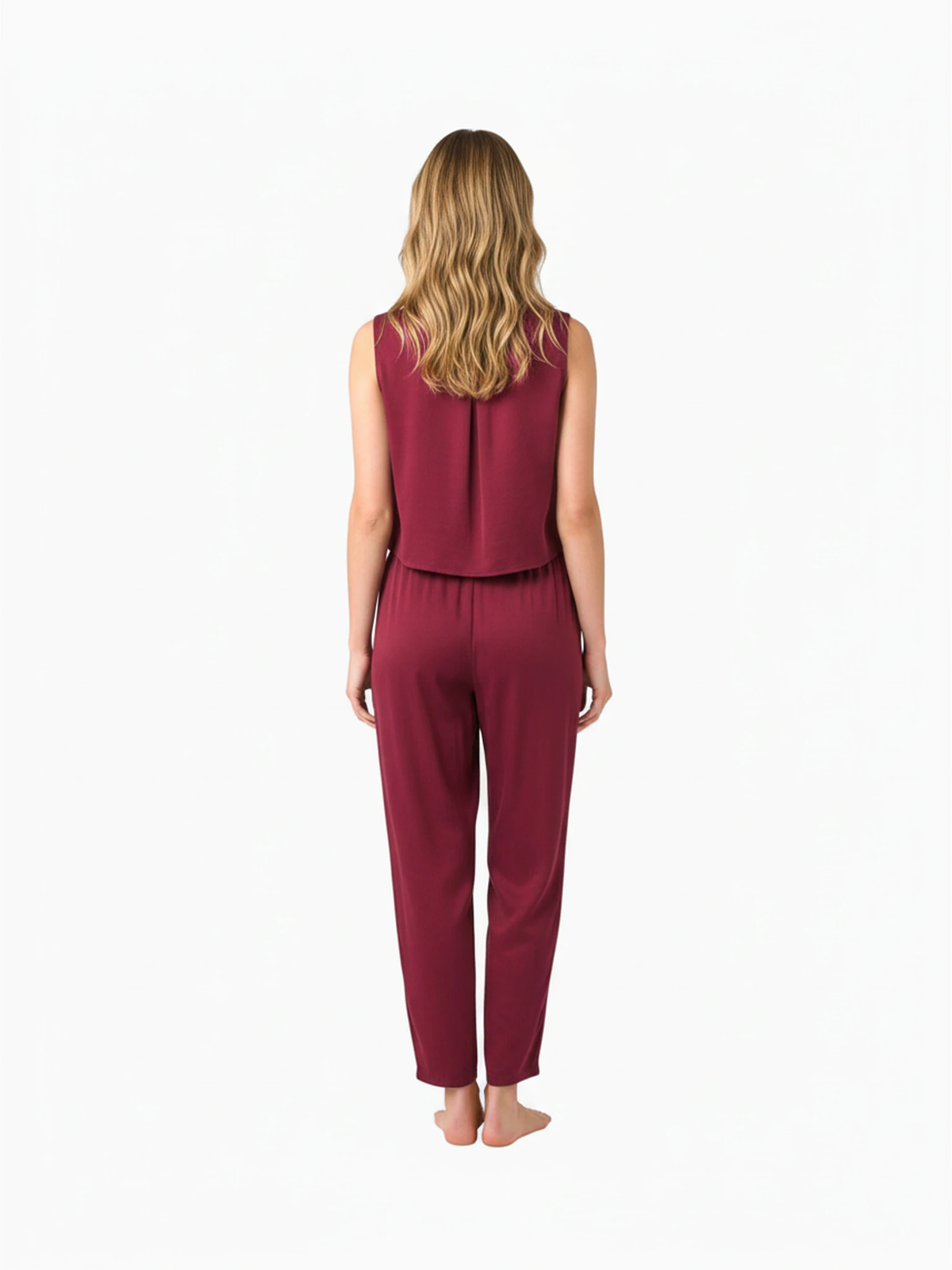 Lunya Washable Silk Tank & Pant Set