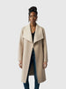 Forcast Forcast Diana Wool Blend Cocoon Coat in 6 - Outerwear | Queen Anna House of Fashion Women's Luxury Fashion