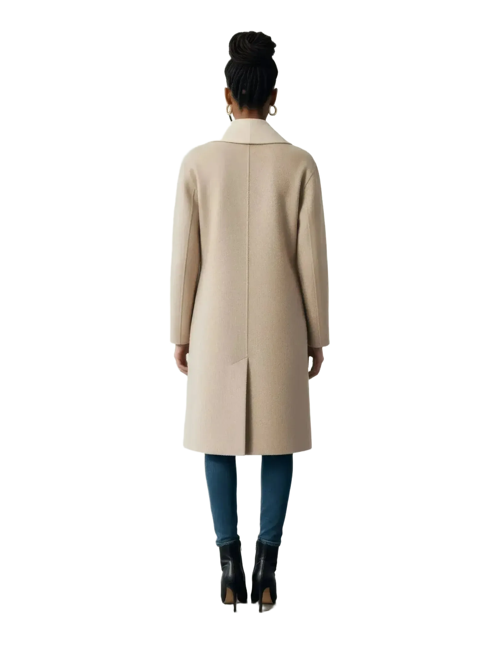 Forcast Forcast Diana Wool Blend Cocoon Coat in 6 - Outerwear | Queen Anna House of Fashion Women's Luxury Fashion