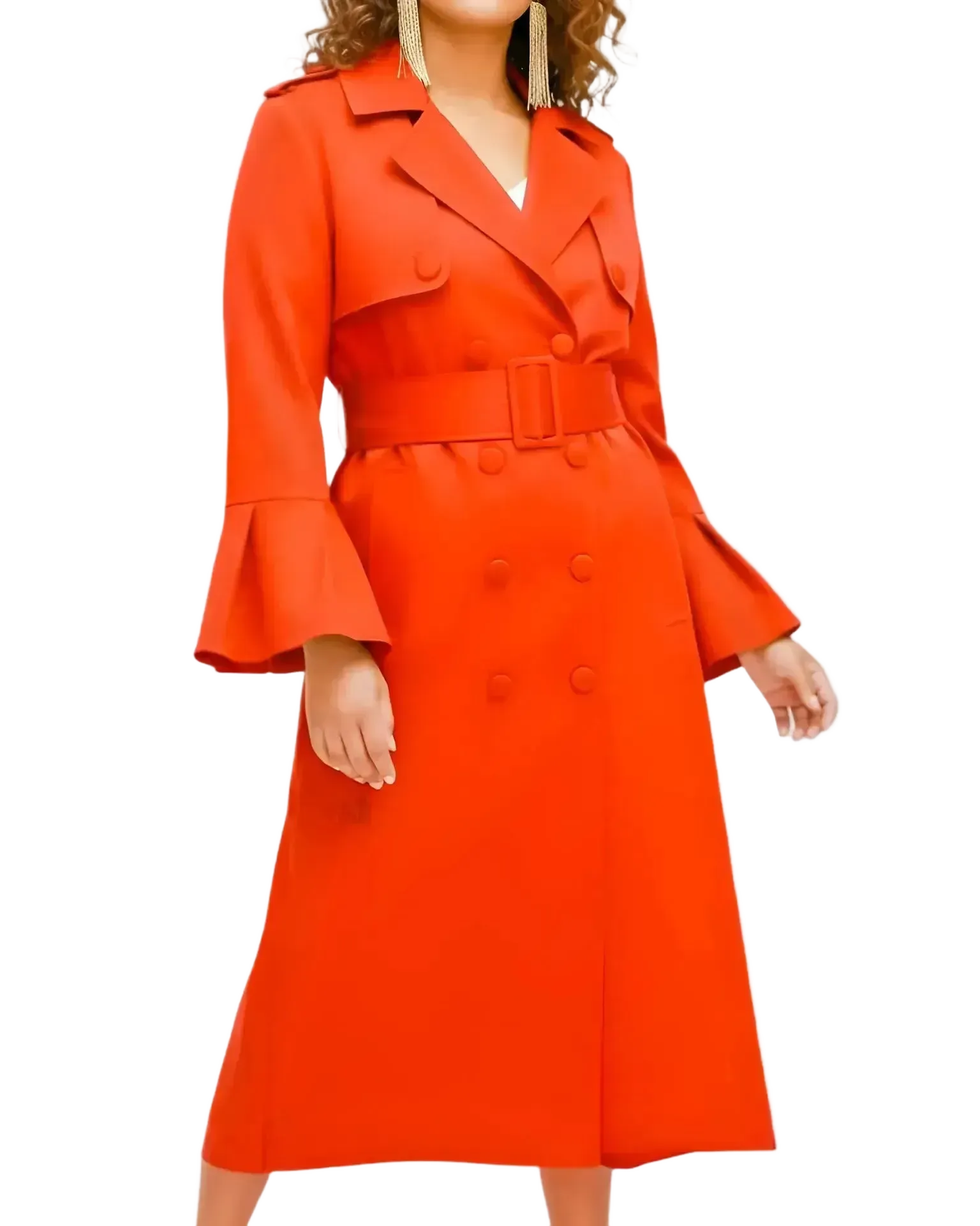 Hilary MacMillan Hilary MacMillan Mabel Trench Coat in S - Outerwear | Queen Anna House of Fashion Women's Luxury Fashion