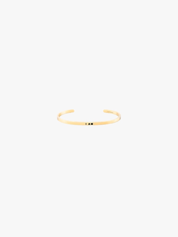 I AM MantraBand Bracelet - Gold - Queen Anna House of Fashion