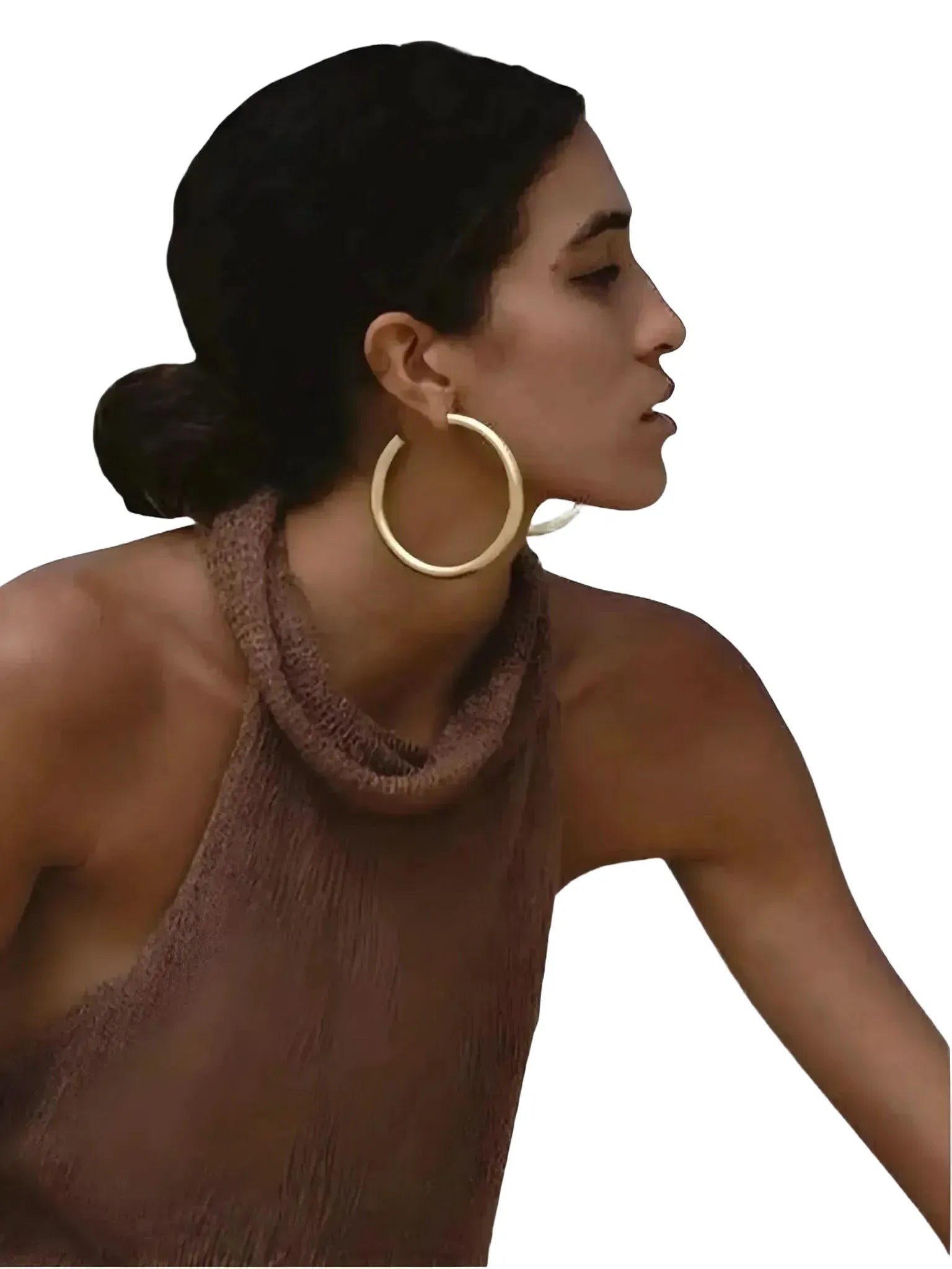 Knature The Label Knature The Label Johanna Hoop Earrings in Gold - Jewelry | Queen Anna House of Fashion Women's Luxury Fashion