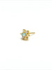 La Kaiser La Kaiser Blue Opal Diamond Daisy Studs in Diamond Daisy Studs - Accessories | Queen Anna House of Fashion Women's Luxury Fashion