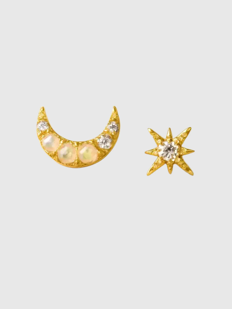 La Kaiser La Kaiser Diamond Celestial Dream Studs in Celestial Dream Studs - Accessories | Queen Anna House of Fashion Women's Luxury Fashion