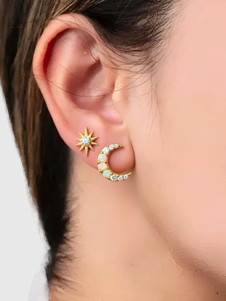 La Kaiser La Kaiser Diamond Celestial Dream Studs in Celestial Dream Studs - Accessories | Queen Anna House of Fashion Women's Luxury Fashion