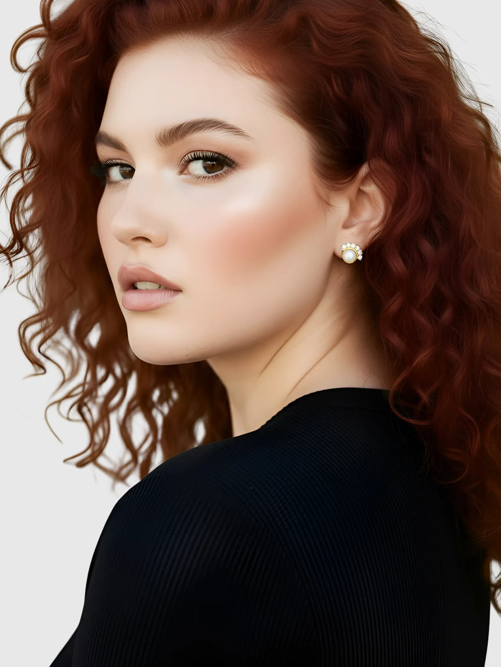 La Kaiser La Kaiser Diamond Parisian Sunset Studs in Sunset Studs - Accessories | Queen Anna House of Fashion Women's Luxury Fashion