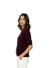 LAUDE the Label LAUDE the Label Row Sweater Tee in Berry - Top | Queen Anna House of Fashion Women's Luxury Fashion