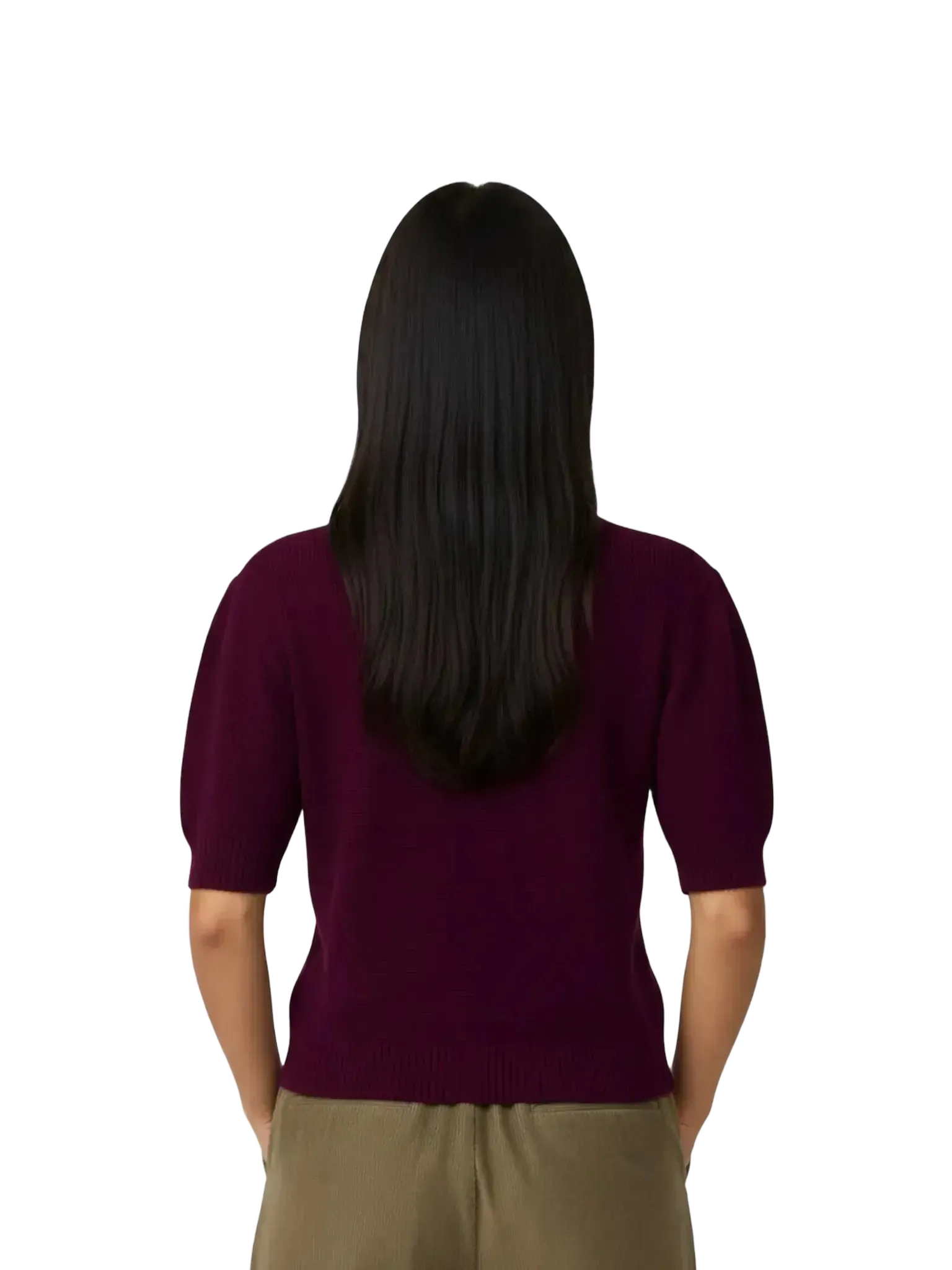 LAUDE the Label LAUDE the Label Row Sweater Tee in Ivory - Top | Queen Anna House of Fashion Women's Luxury Fashion