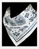 Lost Pattern NYC Paisley Silk Bandana Scarf - Queen Anna House of Fashion