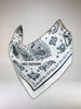 Lost Pattern NYC Paisley Silk Bandana Scarf - Queen Anna House of Fashion