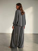 LUNYA LUNYA Organic Pima Wide Leg Pants in Black - Bottom | Queen Anna House of Fashion Women's Luxury Fashion