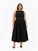 M.M.LaFleur M.M.LaFleur Beatrice Look Back Poplin Dress in Black - Dress | Queen Anna House of Fashion Women's Luxury Fashion