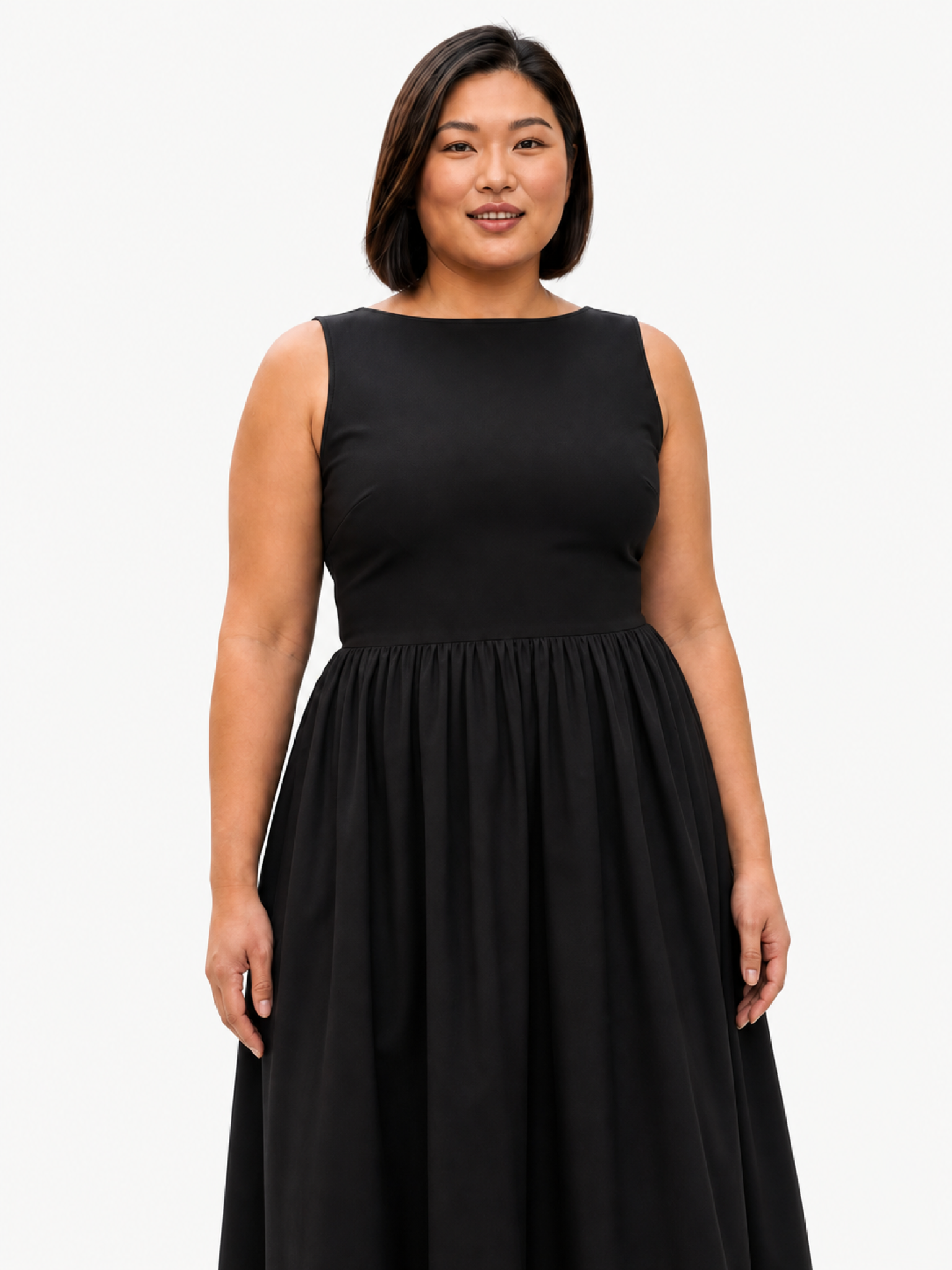 M.M.LaFleur Beatrice Look Back Dress Black Detail