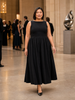 M.M.LaFleur Beatrice Look Back Dress Black Lifestyle