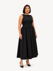 M.M.LaFleur Beatrice Look Back Dress Black Three-Quarter