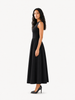 M.M.LaFleur Beatrice Look Back Dress Black Side