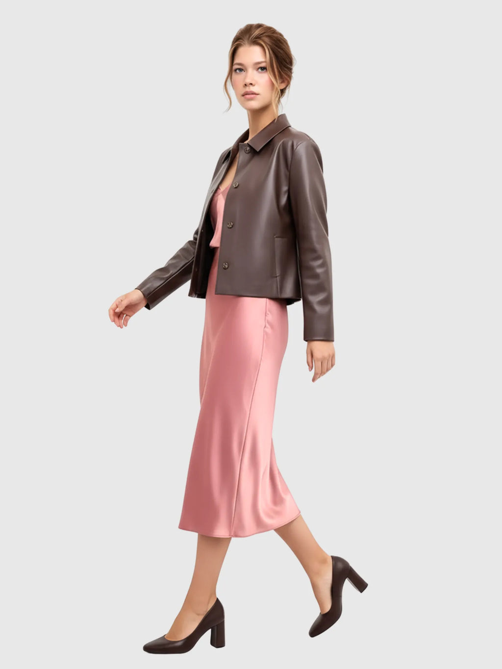 M.M.LaFleur M.M.LaFleur Nicky Vegan Leather Jacket in M - Outerwear | Queen Anna House of Fashion Women's Luxury Fashion