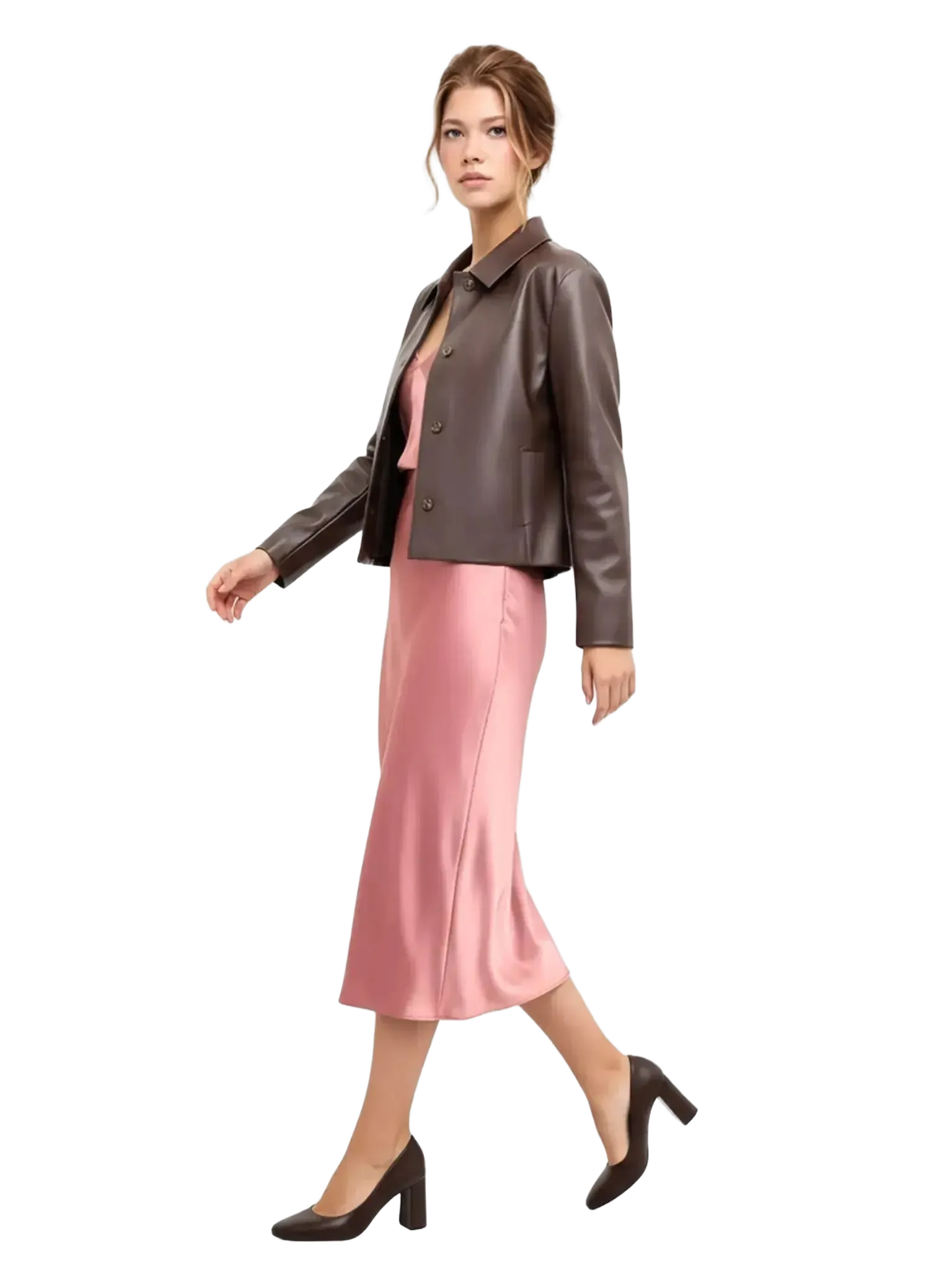 M.M.LaFleur M.M.LaFleur Nicky Vegan Leather Jacket in M - Outerwear | Queen Anna House of Fashion Women's Luxury Fashion