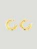 Mali Beads Mali Beads Chunky Gold Hoops in - Jewelry | Queen Anna House of Fashion Women's Luxury Fashion