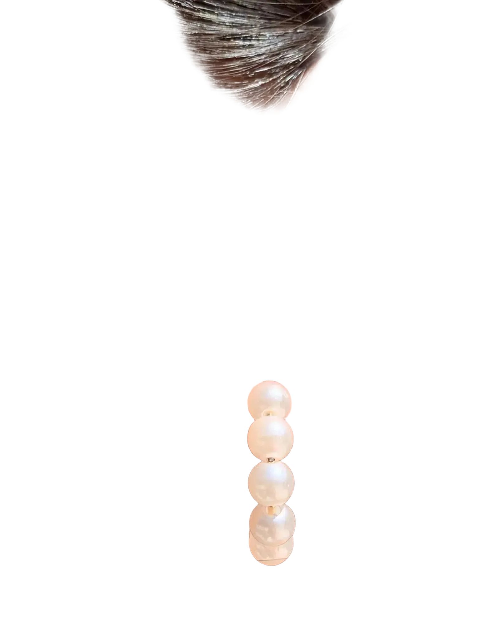 Mali Beads Mali Beads Chunky Pearl Hoops in - Jewelry | Queen Anna House of Fashion Women's Luxury Fashion