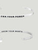 MantraBand Mantraband Bracelets in SILVER - Jewelry | Queen Anna House of Fashion Women's Luxury Fashion