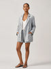Neu Nomads Neu Nomads Handloom Jiline Jacket in Black + White - Outerwear | Queen Anna House of Fashion Women's Luxury Fashion