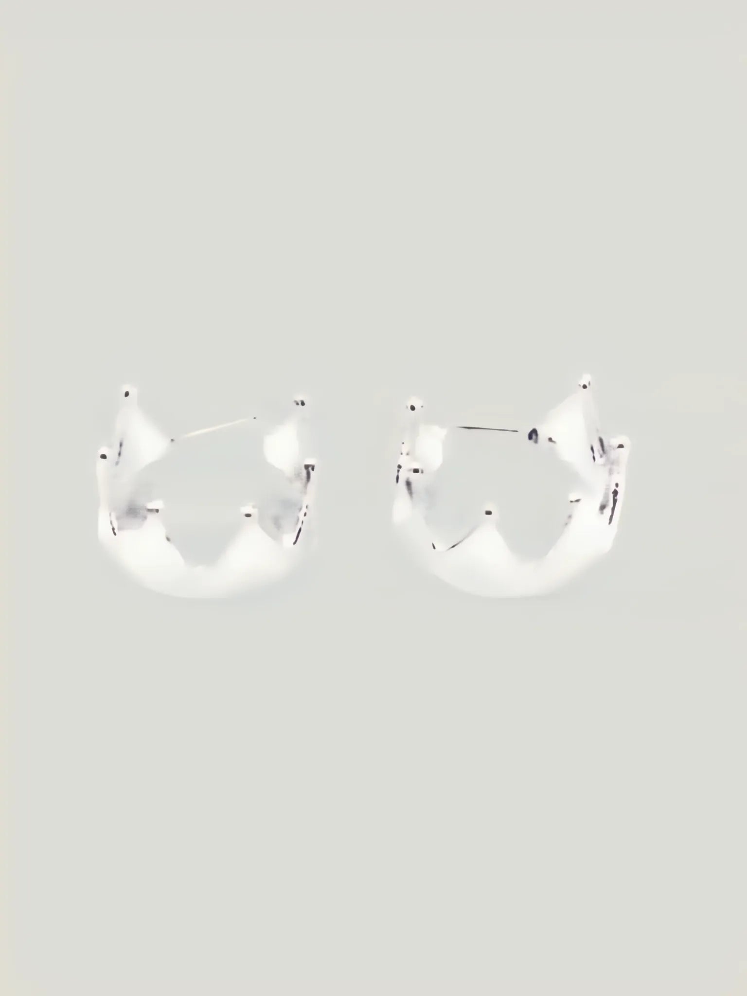 Nina Berenato Nina Berenato Crown Earrings in WHITE GOLD - Jewelry | Queen Anna House of Fashion Women's Luxury Fashion