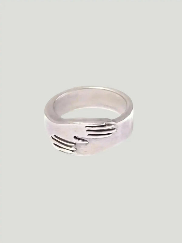 Nina Berenato Nina Berenato Hand in Hand Ring in 8 - Accessories | Queen Anna House of Fashion Women's Luxury Fashion