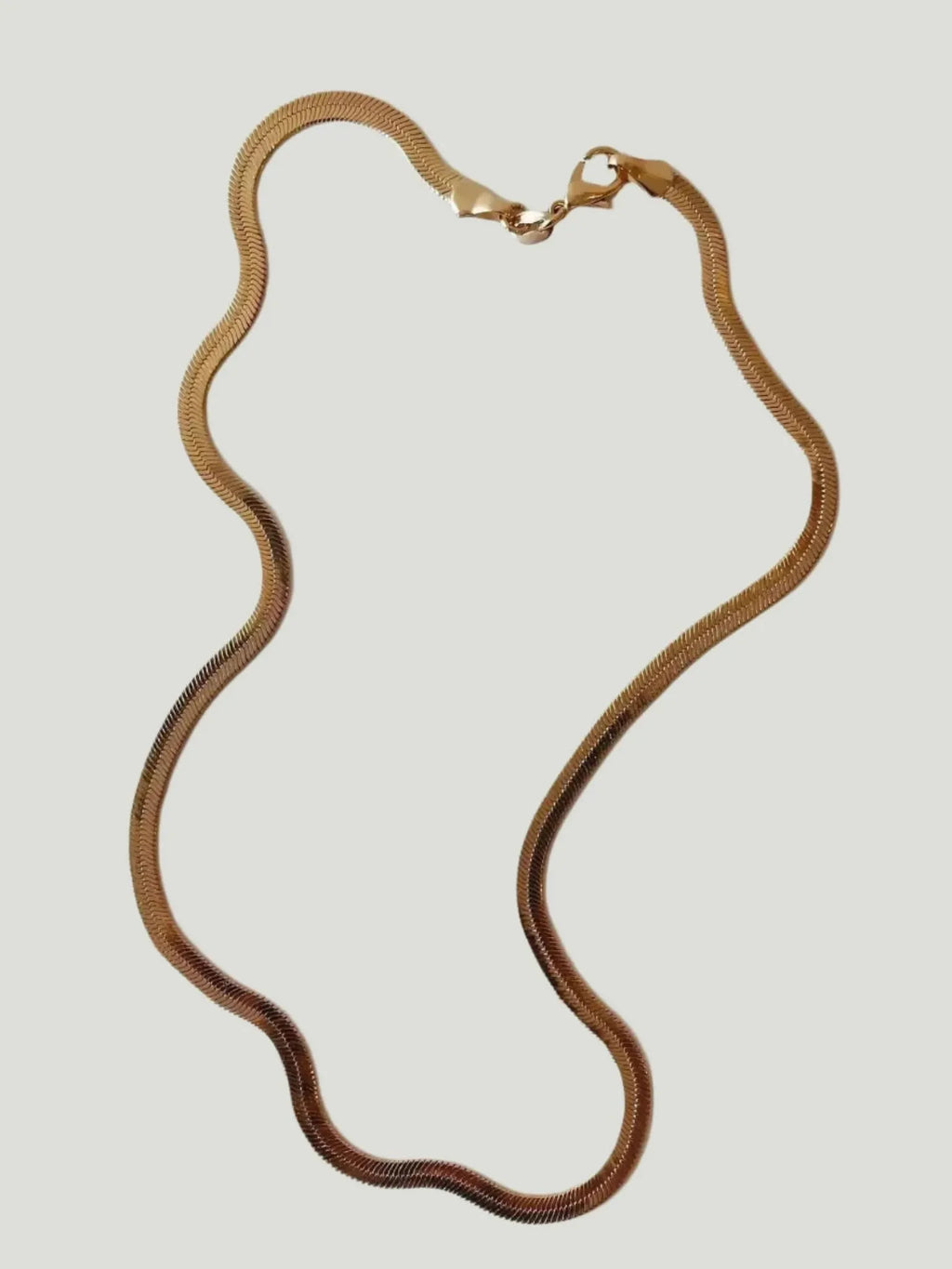 Océanne Océanne Herringbone Necklace in Gold Plated - Jewelry | Queen Anna House of Fashion Women's Luxury Fashion