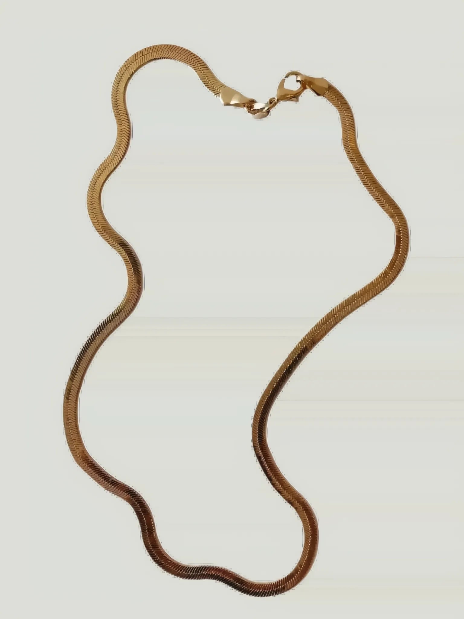 Océanne Océanne Herringbone Necklace in Gold Plated - Jewelry | Queen Anna House of Fashion Women's Luxury Fashion