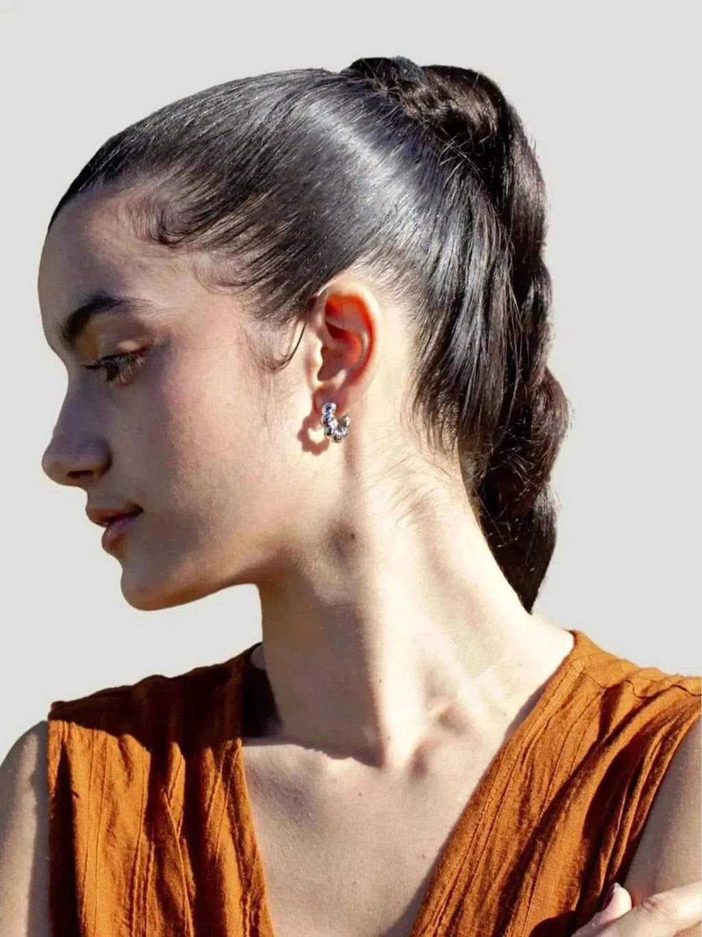 OUTOFOFFICE OUTOFOFFICE Cloud Earrings in GOLD - Jewelry | Queen Anna House of Fashion Women's Luxury Fashion