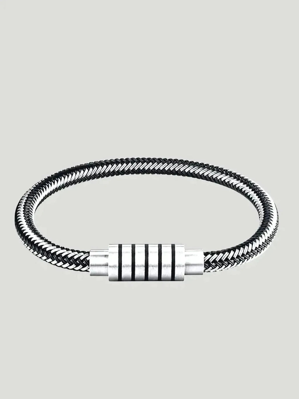Pax Paris PAX Paris Braided Steel Wire Bracelet in SILVER - Jewelry | Queen Anna House of Fashion Women's Luxury Fashion