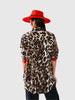 Q2 Q2 Leopard Print Shirt in S - Top | Queen Anna House of Fashion Women's Luxury Fashion