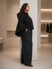 THE LNK THE LNK Short Bouclé Jacket in Black - Outerwear | Queen Anna House of Fashion Women's Luxury Fashion