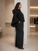 THE LNK THE LNK Short Bouclé Jacket in Black - Outerwear | Queen Anna House of Fashion Women's Luxury Fashion