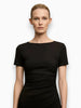 M.M.LaFleur M.M.LaFleur Glenda Fancy T-Shirt Dress in Black - Dress | Queen Anna House of Fashion Women's Luxury Fashion