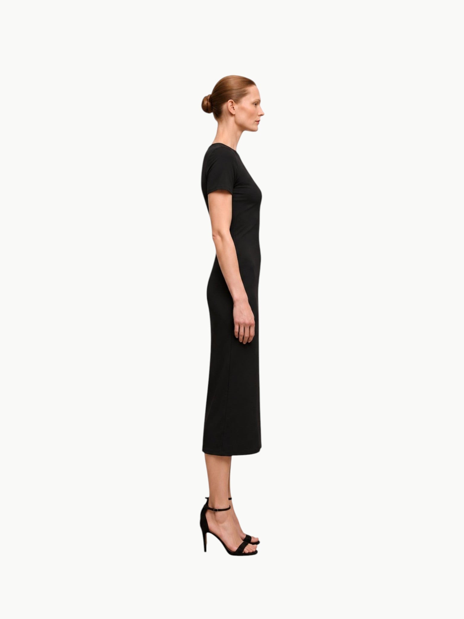 M.M.LaFleur M.M.LaFleur Glenda Fancy T-Shirt Dress in Black - Dress | Queen Anna House of Fashion Women's Luxury Fashion