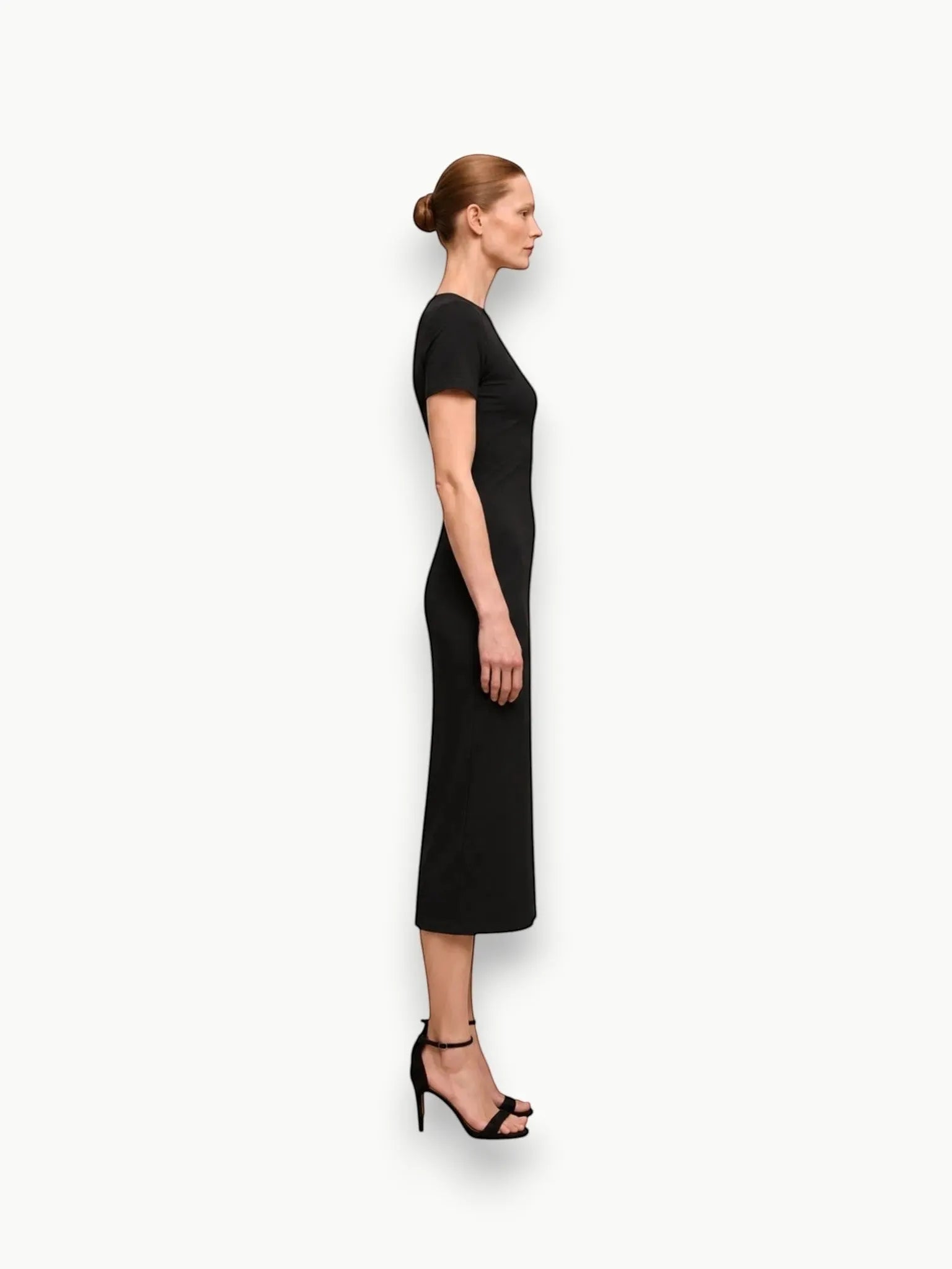 M.M.LaFleur M.M.LaFleur Glenda Fancy T-Shirt Dress in Black - Dress | Queen Anna House of Fashion Women's Luxury Fashion