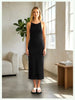 Alohas Alohas Delicate Knit Dress in Black - Dress | Queen Anna House of Fashion Women's Luxury Fashion